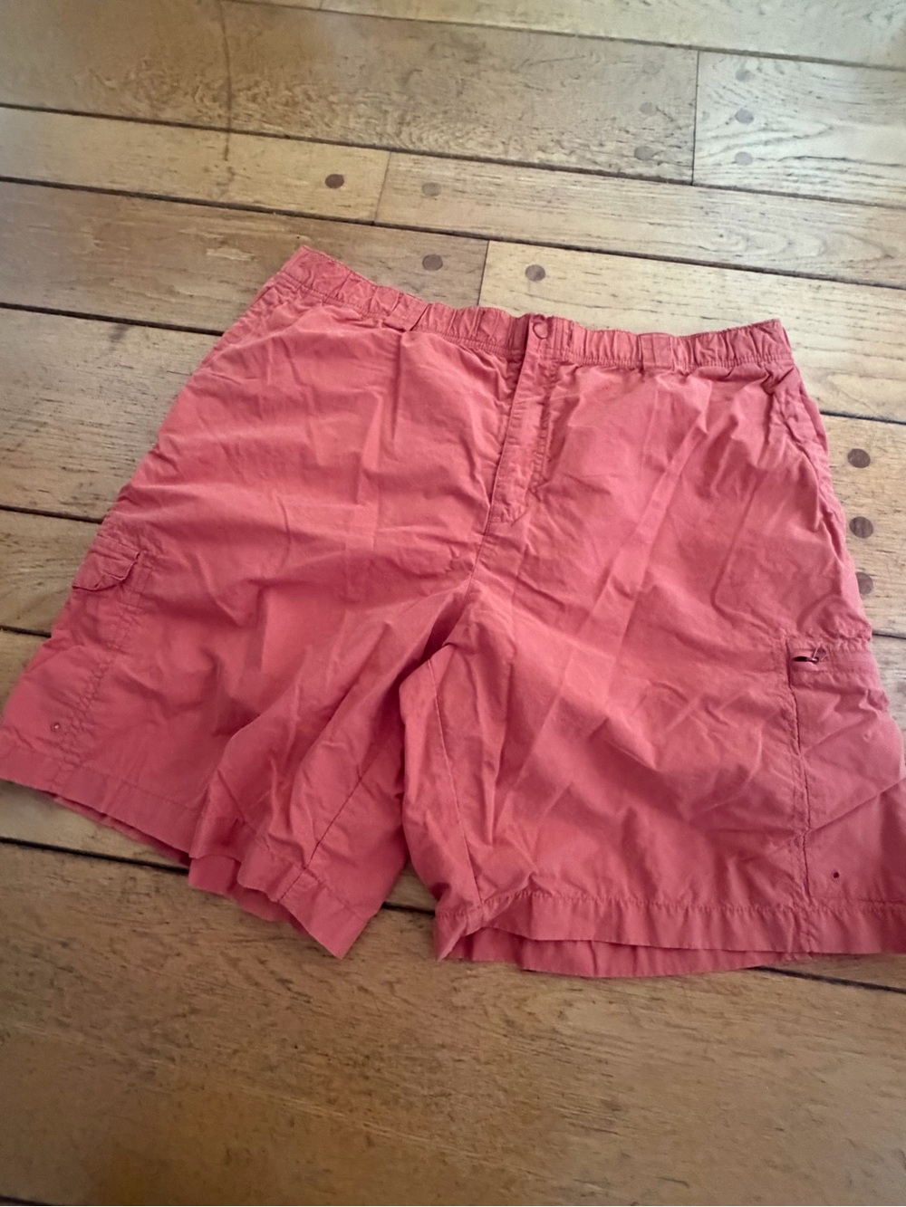 Men's Coral Columbia Shorts